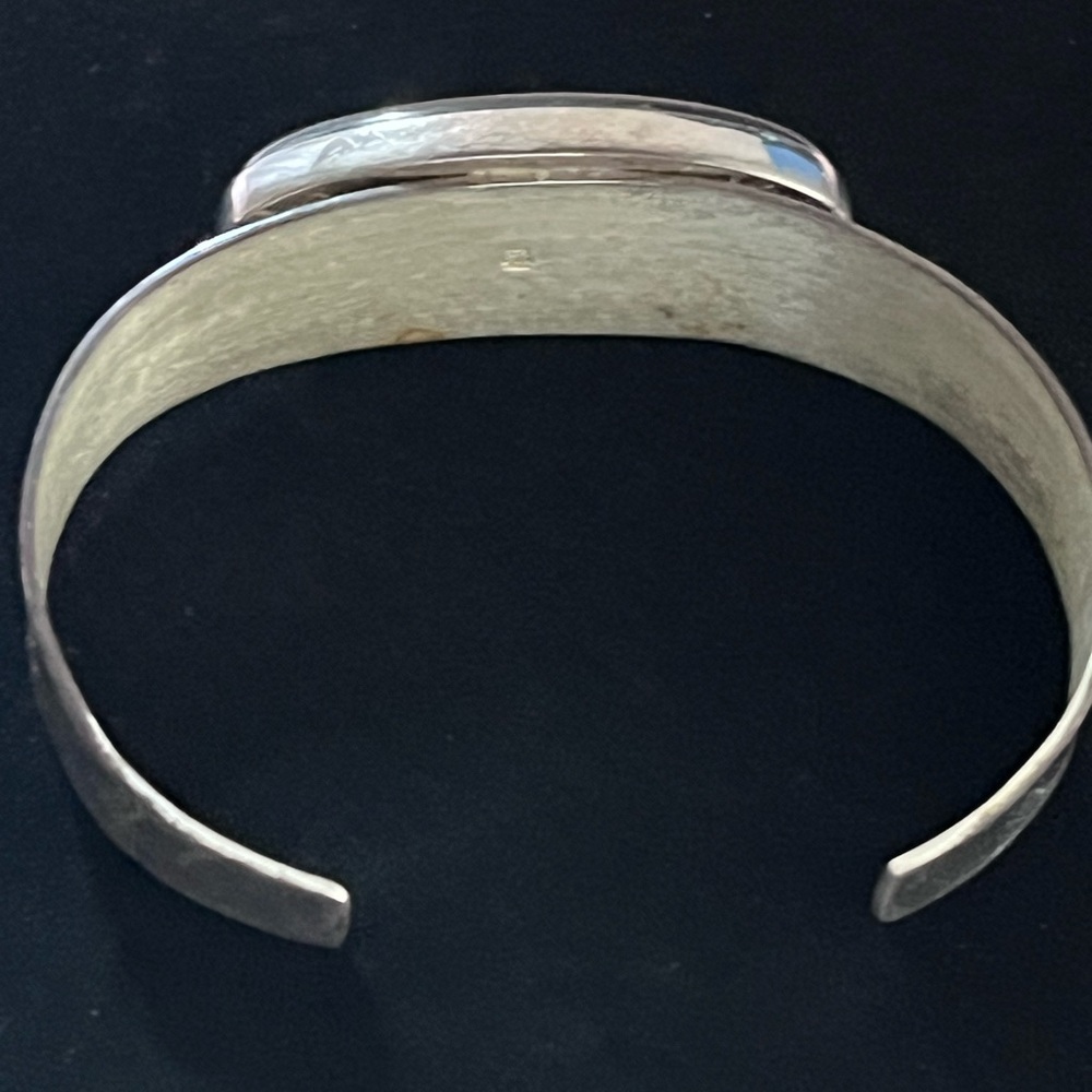 Mine Finds by Jay King Turquoise Mosaic Inlay Cuff Bracelet - Picture 3 of 6
